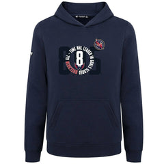 Alexander Ovechkin Washington Capitals Levelwear Youth NHL All-Time Leading Goal Scorer Milestone Name & Number Podium Pullover Hoodie - Navy | US 203048046