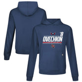 Alexander Ovechkin Washington Capitals Levelwear NHL All-Time Leading Goal Scorer Milestone Name & Number Relay Pullover Hoodie - Navy | US 203056618