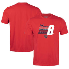 Alexander Ovechkin Washington Capitals Levelwear Youth NHL All-Time Leading Goal Scorer Milestone Stripes Name & Number Little Richmond T-Shirt - Red | US 203056620