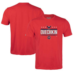 Alexander Ovechkin Washington Capitals Levelwear Youth NHL All-Time Leading Goal Scorer Milestone Stars Name & Number Little Richmond T-Shirt - Red | US 203056623