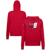 Alexander Ovechkin Washington Capitals Levelwear Women's NHL All-Time Leading Goal Scorer Milestone Stripes Name & Number Adorn Pullover Hoodie - Red | US 203056629