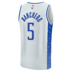 Paolo Banchero Orlando Magic 2025/26 City Edition Fast Break Jersey Silver - Fanatics