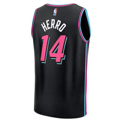 Tyler Herro Miami Heat Youth 2025/26 City Edition Fast Break Jersey Black - Fanatics outlet