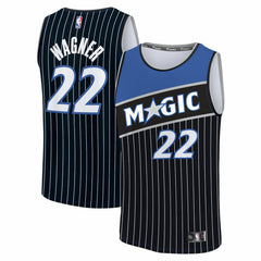 Franz Wagner Orlando Magic Youth Fast Break Jersey Statement Edition Black - Fanatics