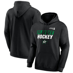 Dallas Stars Fanatics 2025 Stanley Cup Playoffs Breakout Pullover Hoodie - Black | US 203056783