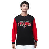 Houston Texans Starter Thursday Night Gridiron Long Sleeve T-Shirt- Black - Black T-shirts
