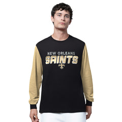 New Orleans Saints Starter Thursday Night Gridiron Long Sleeve T-Shirt- Black - Black T-shirts