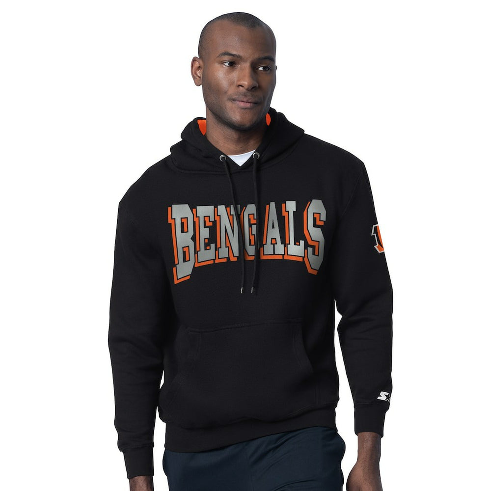 Cincinnati Bengals Starter Thursday Night Gridiron Hoodie - Black Hoodies