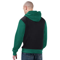 New York Jets Starter Thursday Night Gridiron Full-Zip Hoodie - Black/Green Hoodies