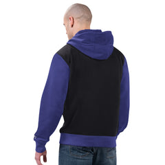 Baltimore Ravens Starter Thursday Night Gridiron Full-Zip Hoodie - Black/Purple Hoodies