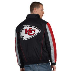 Kansas City Chiefs Starter Thursday Night Gridiron Half-Zip Jacket - Black Jackets