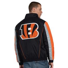 Cincinnati Bengals Starter Thursday Night Gridiron Half-Zip Jacket - Black Jackets