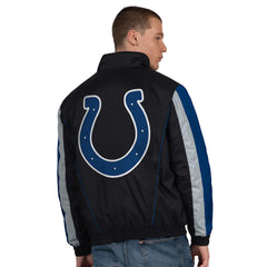 Indianapolis Colts Starter Thursday Night Gridiron Half-Zip Jacket - Black Jackets