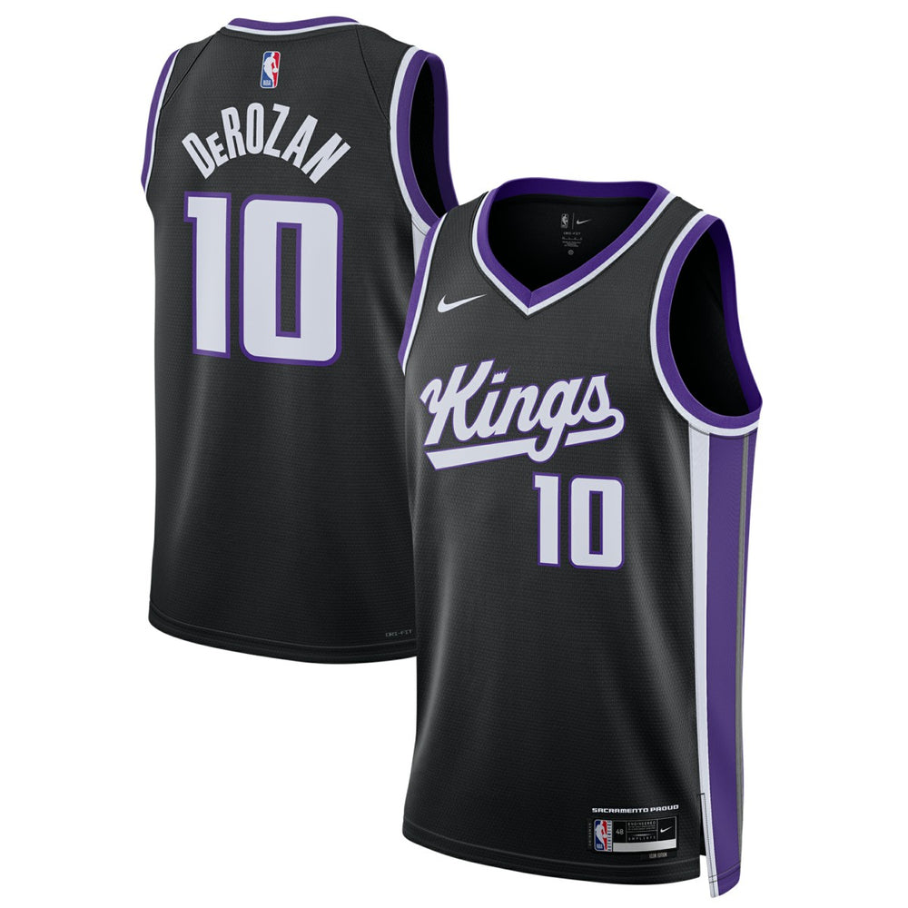DeMar DeRozan Sacramento Kings Unisex Swingman Player Jersey Icon Edition Black - Nike