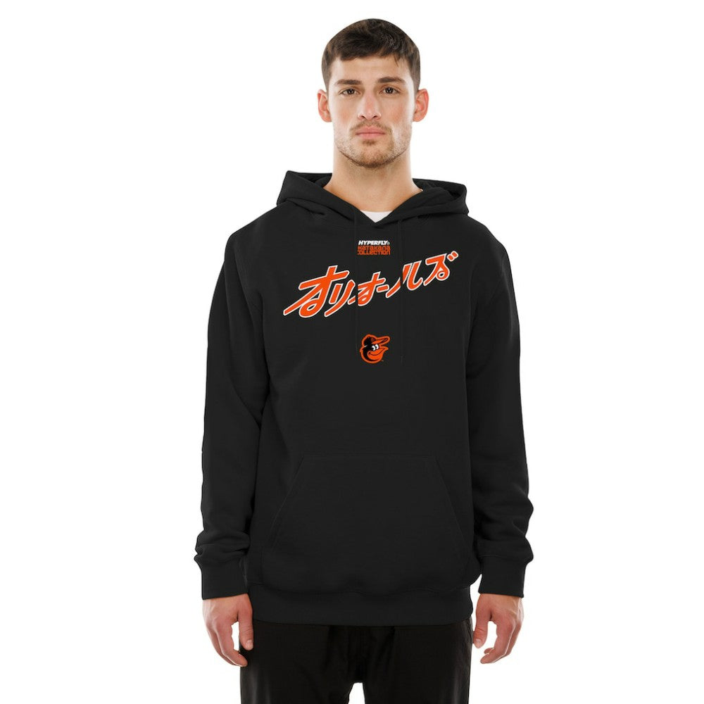 Baltimore Orioles New Era x Hyperfly Hoodie - Black Hoodies