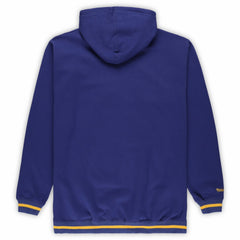Golden State Warriors Hardwood Classics Big & Tall Hoodie Royal - Mitchell & Ness