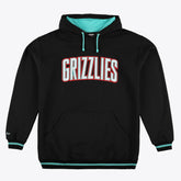 Memphis Grizzlies Hardwood Classics Big & Tall Hoodie Black - Mitchell & Ness