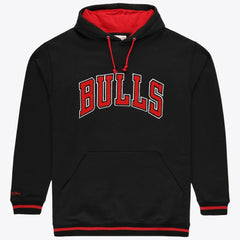 Chicago Bulls Hardwood Classics Big & Tall Hoodie Black - Mitchell & Ness
