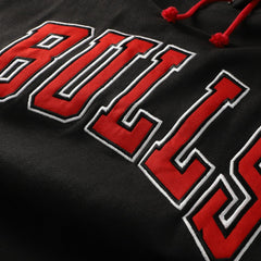 Chicago Bulls Hardwood Classics Big & Tall Hoodie Black - Mitchell & Ness
