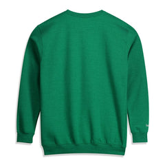 Boston Celtics Hardwood Classics Big & Tall Crewneck Sweatshirt Heather Kelly Green - Mitchell & Ness