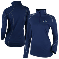 Tampa Bay Rays Columbia Women's Shotgun 2.0 Quarter-Zip Pullover - Navy Pullover