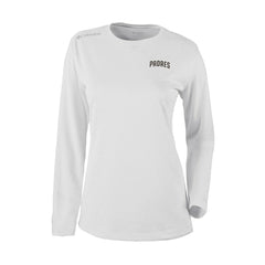 San Diego Padres Columbia Shotgun Long Sleeve T-Shirt - White T-shirts