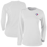 Toronto Blue Jays Columbia Shotgun Long Sleeve T-Shirt - White T-shirts