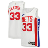 Nic Claxton Brooklyn Nets Swingman Jersey Classic Edition White - Nike