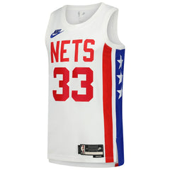 Nic Claxton Brooklyn Nets Swingman Jersey Classic Edition White - Nike