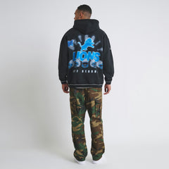 Detroit Lions Off Season Unisex Hoodie - Black Hoodies