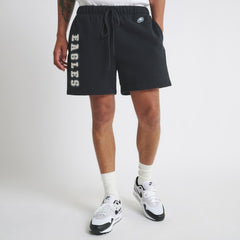 Philadelphia Eagles Off Season Unisex Fleece Shorts - Black Shorts