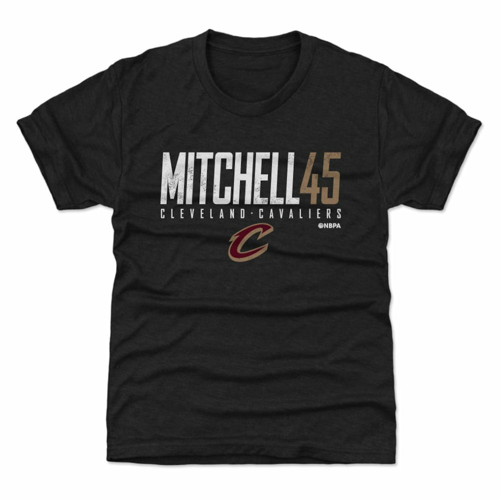 Donovan Mitchell Cleveland Cavaliers 500 Level Youth Elite T-Shirt Black
