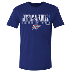 Shai Gilgeous-Alexander Oklahoma City Thunder 500 Level Elite T-Shirt Blue outlet