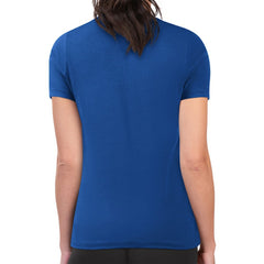 Philadelphia Phillies G-III 4Her by Carl Banks Women's Super-Slim Fit Lightweight Double Heart T-Shirt - Royal T-shirts