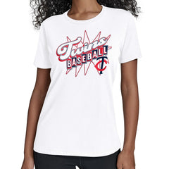 Minnesota Twins Starter Women's Drive-In T-Shirt - White T-shirts