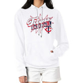 Minnesota Twins Starter Women's Drive-In Pullover Hoodie - White Hoodies