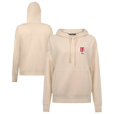 Minnesota Twins Levelwear Women's Cooperstown Collection Adorn Core Logo Pullover Hoodie - Khaki Hoodies