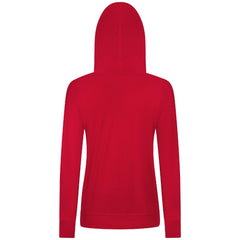 Cincinnati Reds Levelwear Women's Cooperstown Collection Relay Core Logo Pullover Hoodie - Red Hoodies