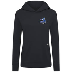 Chicago White Sox Levelwear Women's Cooperstown Collection Relay Core Logo Pullover Hoodie - Black Hoodies