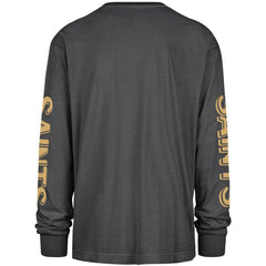 New Orleans Saints '47 Cairn Ravine Foundation Long Sleeve T-Shirt - Black T-shirts