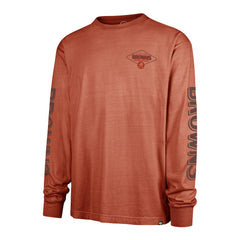 Cleveland Browns '47 Cairn Ravine Foundation Throwback Long Sleeve T-Shirt - Orange T-shirts
