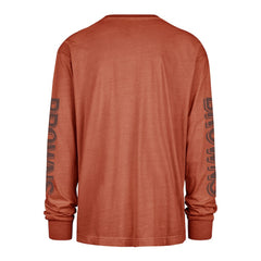 Cleveland Browns '47 Cairn Ravine Foundation Throwback Long Sleeve T-Shirt - Orange T-shirts