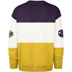 Minnesota Vikings '47 Breeze Maximalist Sweatshirt - Purple/Gold Sweatshirts