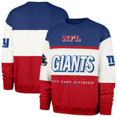 New York Giants '47 Breeze Maximalist Sweatshirt - Royal/Red Sweatshirts