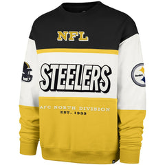 Pittsburgh Steelers '47 Breeze Maximalist Sweatshirt - Black/Gold Sweatshirts