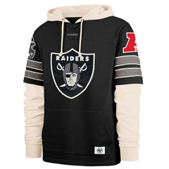 Las Vegas Raiders '47 Split Zone Cornerback Duo Hoodie - Black Hoodies