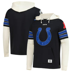 Indianapolis Colts '47 Split Zone Cornerback Duo Hoodie - Black Hoodies