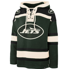 New York Jets '47 Men's Superior Lacer Hoodie - Dark Green Hoodies