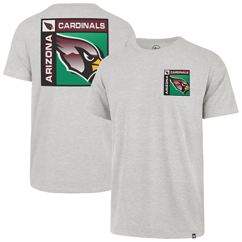 Arizona Cardinals '47 Chrome Plate Franklin T-Shirt - Gray T-shirts