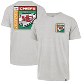 Kansas City Chiefs '47 Chrome Plate Franklin T-Shirt - Gray T-shirts